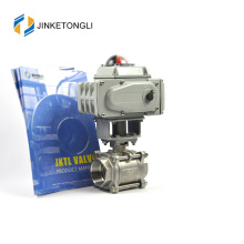 JKTLEB110 stainless steel electronic metal seated ball valve